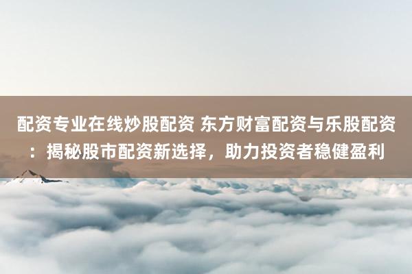 配资专业在线炒股配资 东方财富配资与乐股配资：揭秘股市配资新选择，助力投资者稳健盈利