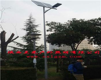 太陽能路燈-陜西省西安市政法大學(xué)路燈照明工程